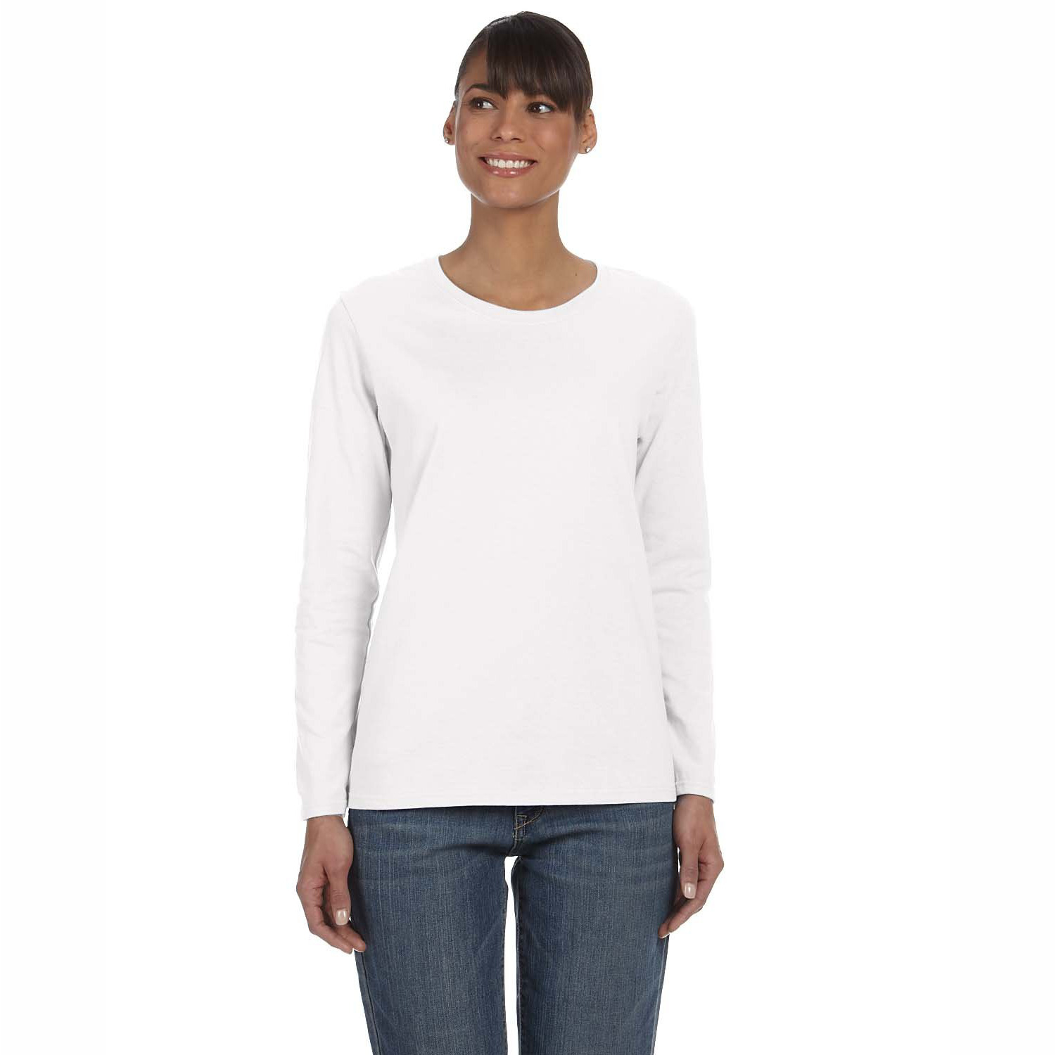 Gildan Ladies’ Heavycotton Long-Sleeve T-Shirt – ACME