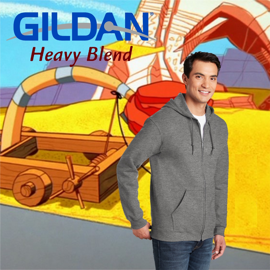 Gildan Heavyblend™ 50/50 Adult Full-Zip Hooded Sweatshirt – ACME